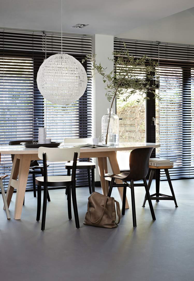 Luxaflex® Holzjalousien für die Küche
